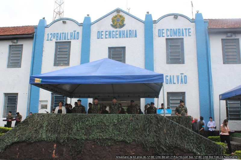 Comando e integrantes do 12º BE Cmb Bld lamentam a morte prematura