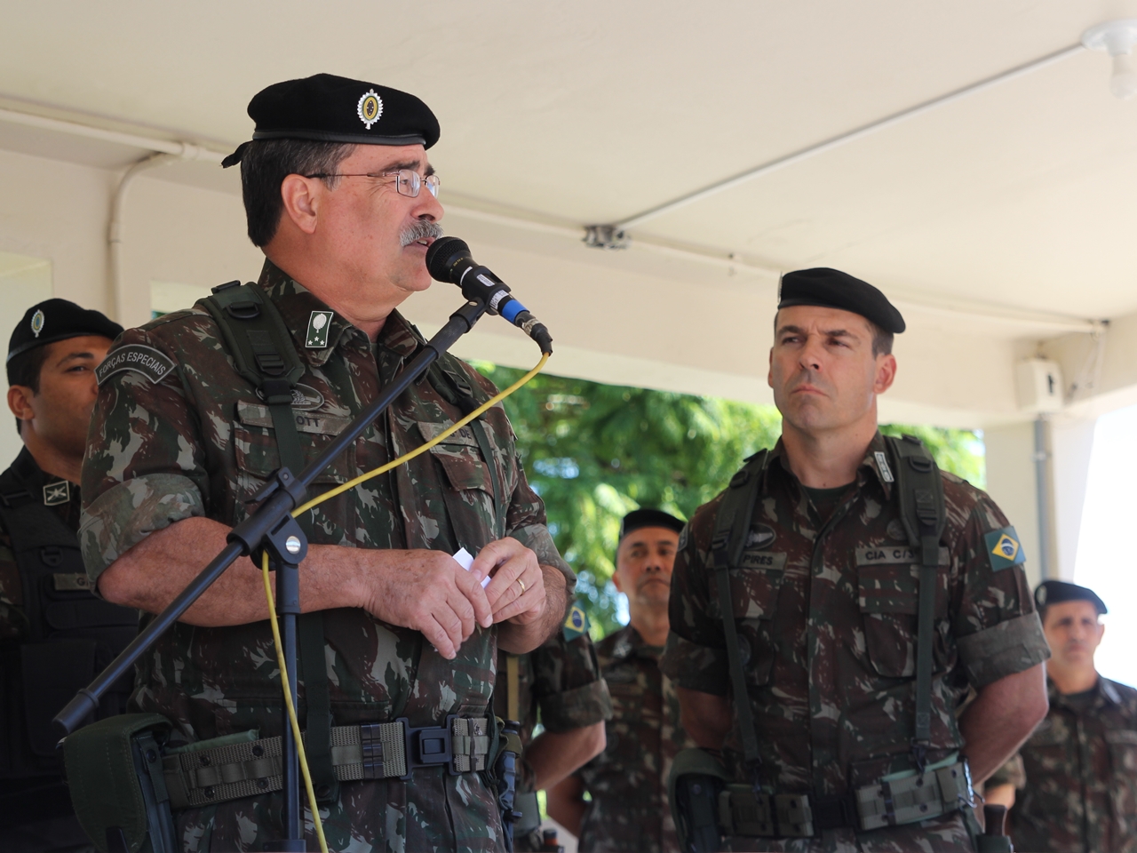 Companhia de Comando da 3ª DE incorpora novos recrutas - Comando da 3ª  Divisão de Exército