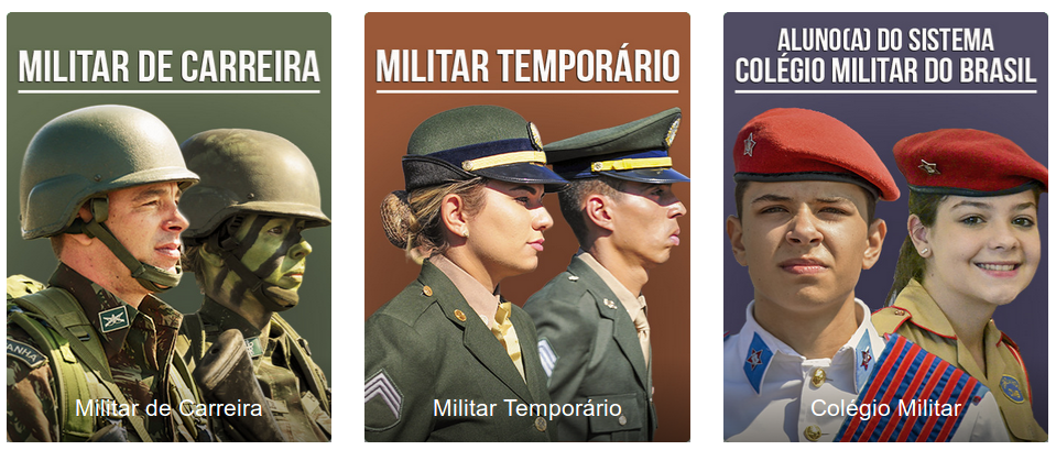 Formas de Ingresso no Exército Brasileiro